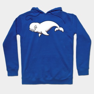 Cute White Whale Hoodie